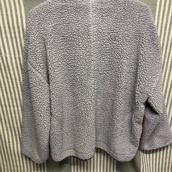 FP Movement by Free People Gray and Brown Sherpa Jacket - Picture 3 of 3